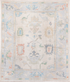 Vintage Oushak Area Rug (8' x 9')